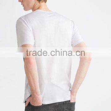 O Collar Man T-shirt Eco-friendly Printed Wholesale China Manufacture photo-3