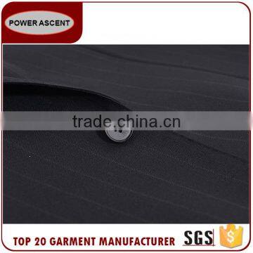 Wholesale Custom Stylish Fashion Coat Design Black Casual Suit For Men photo-5