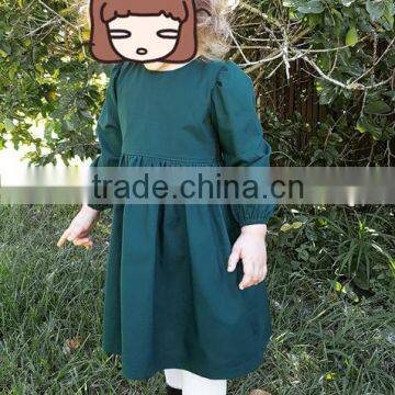 Boutique Fall Style Girls Party Dresses Princess Dress Kids Long Sleeves Clothes photo-5