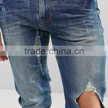 Men Jeans 2016 Denim Stain Jeans in Bulk photo-3