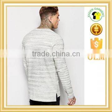 Wholesale Fitness t Shirt Muscle Fitness t Shirt Blank Slub t Shirt photo-3