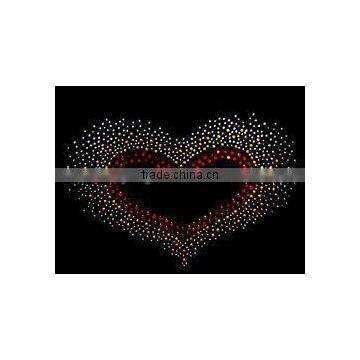 Heart Design Rhinestone Transfer Hot Sale photo-5
