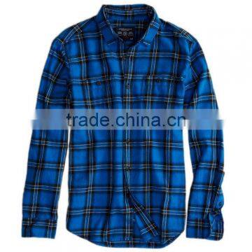 Light Red Plaid Custom Flannel Shirt for Men photo-4
