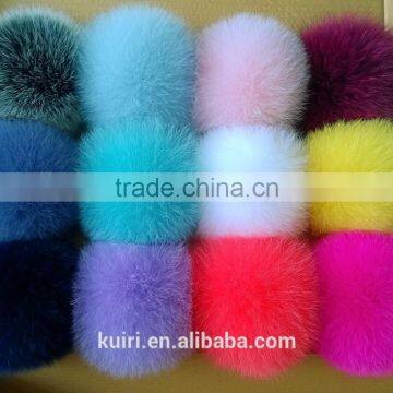 High Quality Fox Fur Ball /fox Pompom Ball/fur Pompom Accessories photo-2