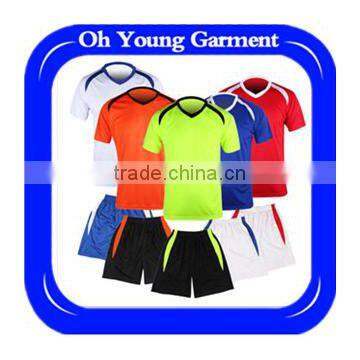 New design custom blank usa soccer jersey for 14-15season