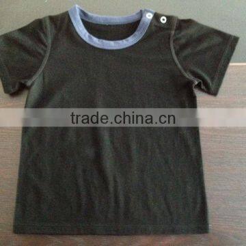 100% Superfine Merino Wool Baby Thermal Short Sleeve T-shirt