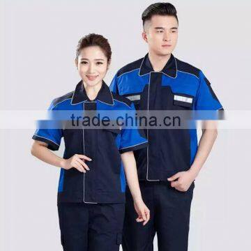 Custom New Plain Factory Cheap Coverall Work uniforms for Mechanical Workshop