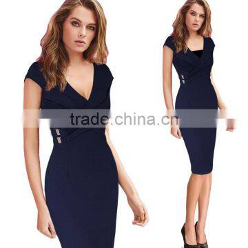 OEM fashion latest ladies summer sexy dress , wholesale women midi dress