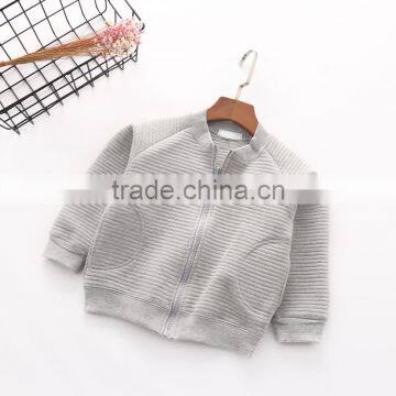 Spring Solid Color Embroidery Cotton Wholesale Girls Jacket photo-5