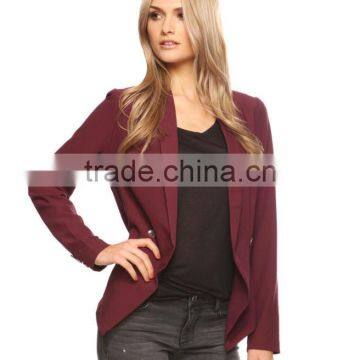 Longline Double-Breasted Blazer