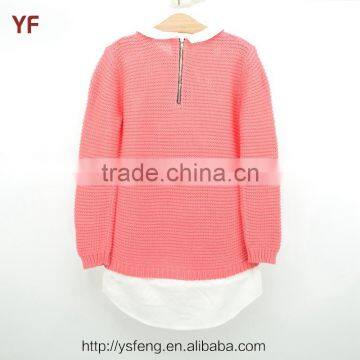 Fabric Knit Girl Designs Kids Knitting Sweater Patterns photo-2