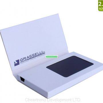 2.4″/2.8″/4.3″/5″/7″/10″ TFT LCD Video Card/video Player Booklet/video Brochure for Business Advertising photo-3