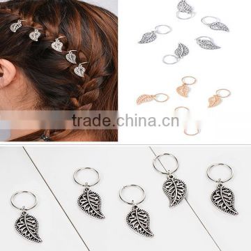 Zinc Based Alloy Hair Accessories Findings Round Antique Silver 3.1cm x 1.2cm