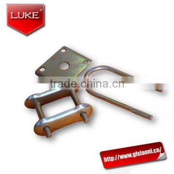 Solid quality e rickshaw spare parts/U bolt set/axle U bolt made in China