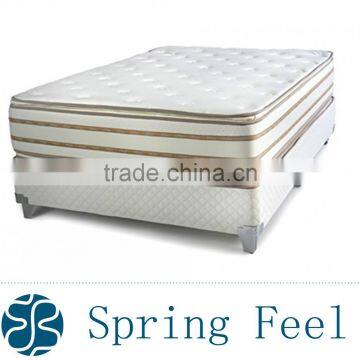 Warm Home Luxury Double Sides Pillow Top Pocket Spring Mattress