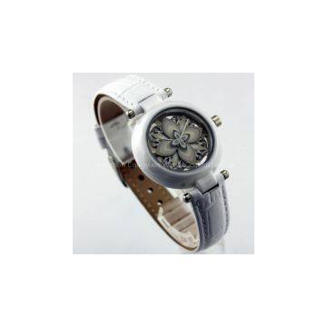 Women/ladies Ceramic Watch 2014Best Lady Flower Watches For Gift Set Girls Smart Wristwatch photo-3