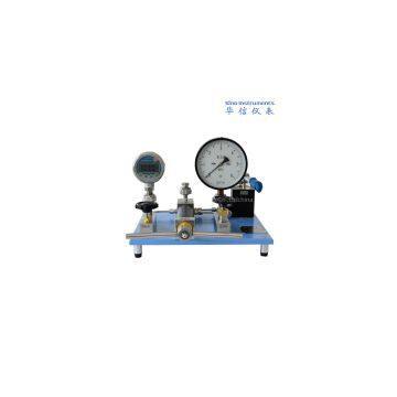 Pnematic pressure test bench