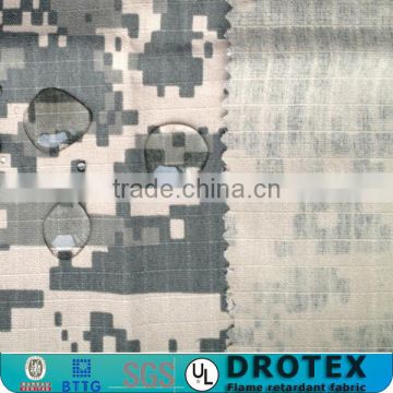 Waterproof four color camouflage fabric for military uniforms