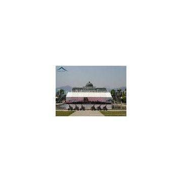 White Lurxury Wedding Tents Water Resistant Tents Wind Load 100km/h