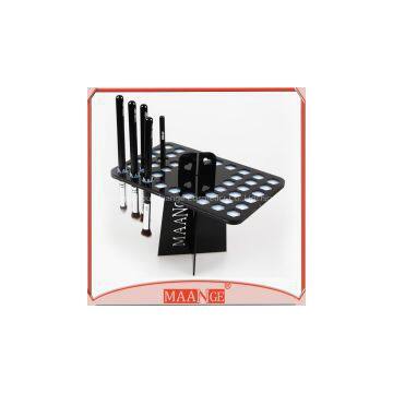 MAANGE Heart-shaped High End Black Makeup Brush Show Shelf photo-2