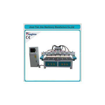 Wood Engraving Machine With 6 Multi Heads