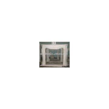 fireplace mantel