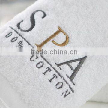 100%cotton good quality white spa bath sheet