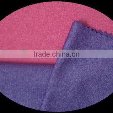 polyester elastic knitted interlock fabric for garment