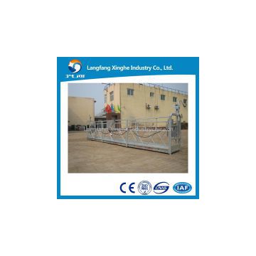 Swing stage suspended scaffolding ZLP800 for building cleaning