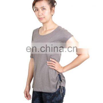 Lofbaz Women's Stylish Hollow Out Back Tops T-shirts photo-5