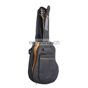 38 Inch Water-Resistant Nylon Guitar Gig Bag with Zippered Pocket