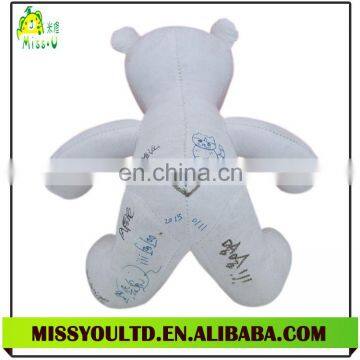 Scrawl Coloured Teddy Bear Toy