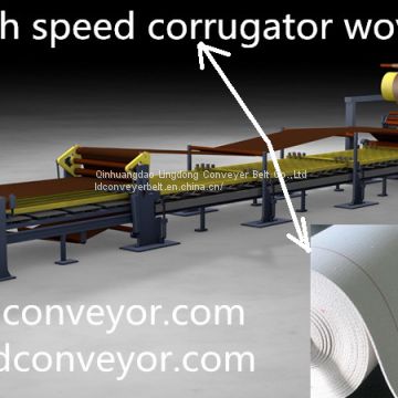 cotton belt for corrugation line