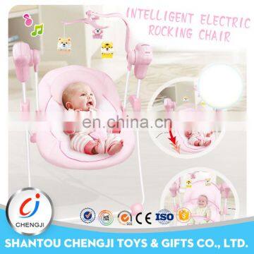 Newest high quality rocking chair baby electric swing bed