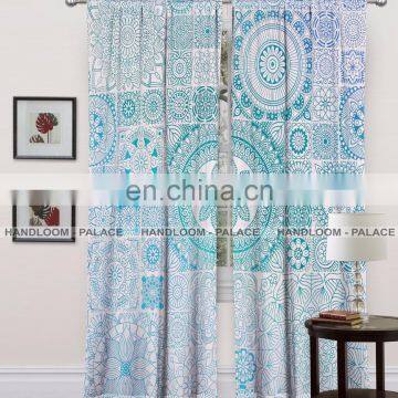 Indian Cotton Mandala Window Curtain Beautiful Design