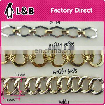 Latest Design Jewelry Accessory Gold Plastic Chain photo-3