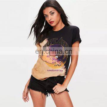 2017 High Quality Summer New Fashion Women T Shirt Ladies Printed Tee Shirt photo-2