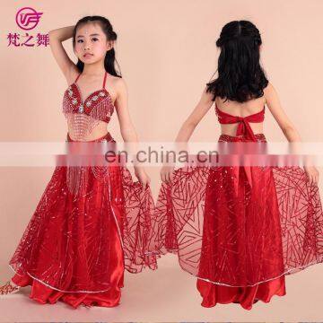 Turkish professional ballroom sexy belly dance costume for children ET-067