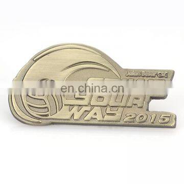 Die Cut Metal Trading Pins With Gold Plated photo-4