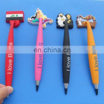 I Love Iraq Souvenir Travel Tourism Gifts Embossed Rubber Ballpoint Pen