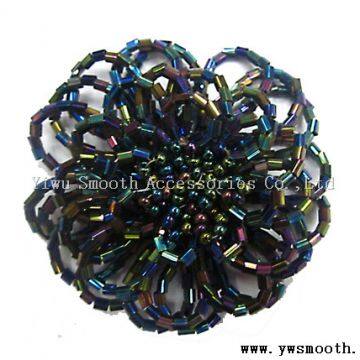 Fashion Decorative Rhinestone String Beads Flower Dresses Clothing DIY Accessories photo-3
