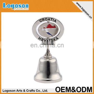 Croatia Souvenir Collectible Mini Bell hand bell custom spinning dinner bell