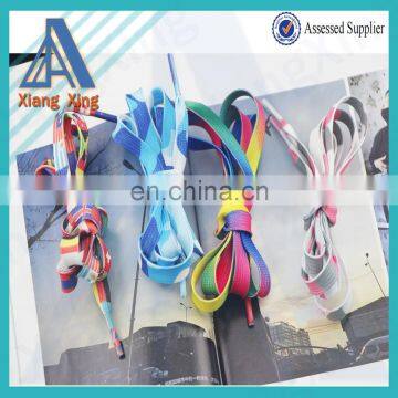 Hot sale shoe laces multi color shoelaces polyester shoelace