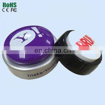 Printing Logo Promotion Talking Easy With Recordable Sound Button