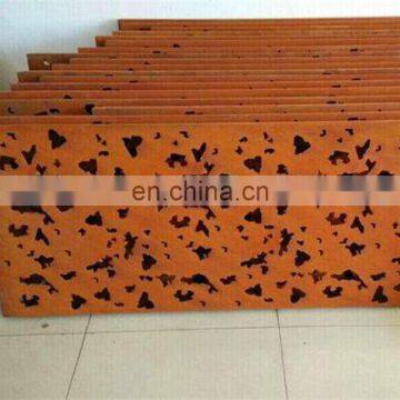 Hanging Corten Steel Texture Screen photo-4