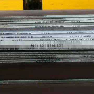 Factory price hot rolled carbon steel plate Q235 SS400 A36 S235JR ms sheet