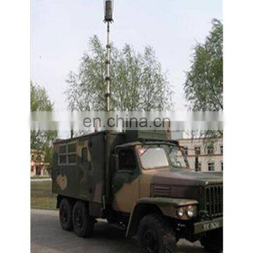 Vehicle Portable Heavy Duty 18m Telescopic High Manual Mast