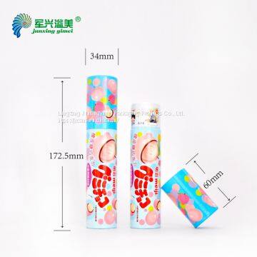 recycled kraft cardboard  paper tube packaging food grade cardboard shaker tubes for food