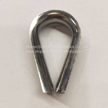 For Cable Railing Stainless Steel  Rope Thimble HKS234 Nickel White Color