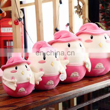 Custom Make Promotion Mascot Animal Toy Cute Chicken Plush Stuffed Toy